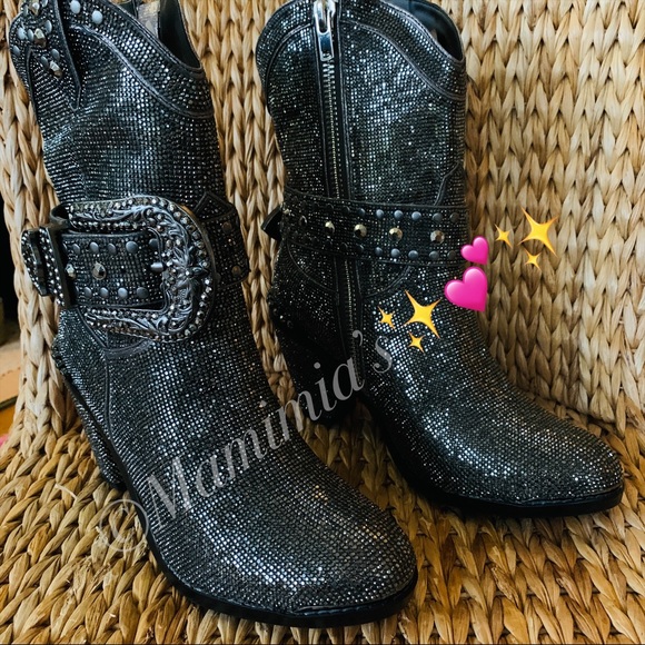 New in box Sheriff Shine Western Cowboy Boots Clubb Exx X Dolls Kill - Picture 11 of 13